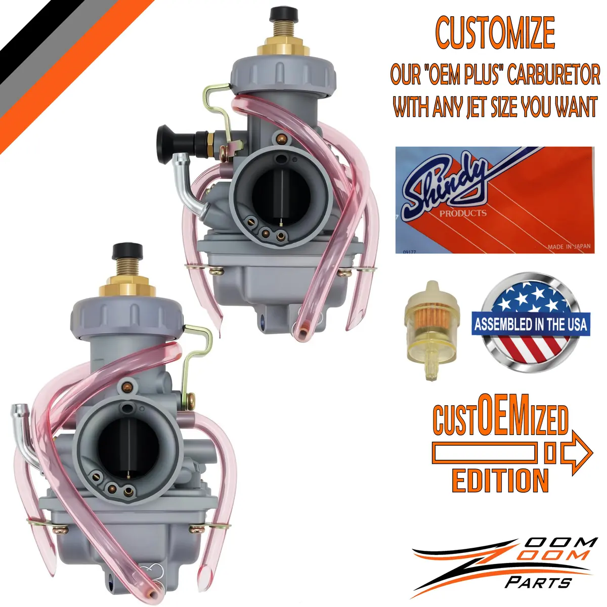 Custoemized Carburetor Carb For 1987 - 2006 Yamaha Banshee 350 Yfz 350 2 Stroke Sports Atv Quad 1