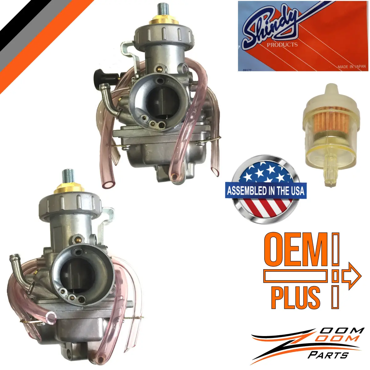 Oem + Plus Carburetor Carb For 1987 - 2006 Yamaha Banshee 350 Yfz350 2 Stroke Sports Atv Quad 1
