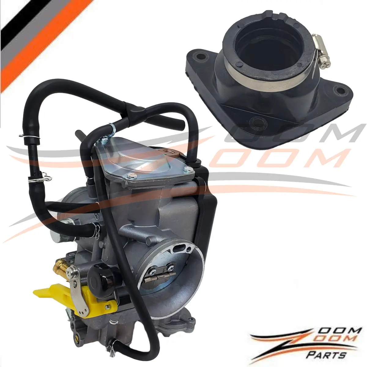 Carburetor & Intake Manifold For 1999 - 2014 Honda Trx400ex / Trx400x Sportrax 1