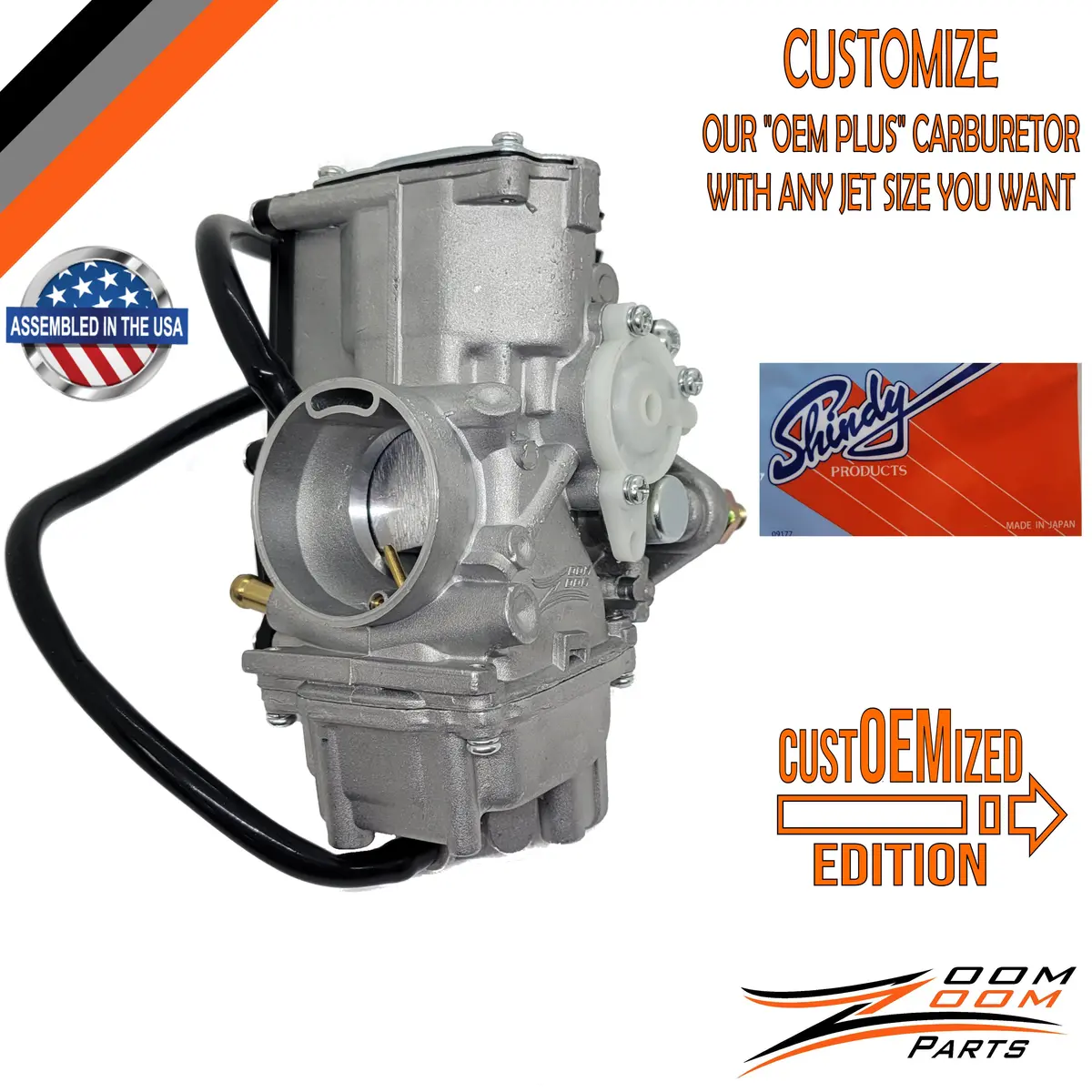 Custoemized Carburetor For 1987-2004 Yamaha Warrior 350 Yfm 1