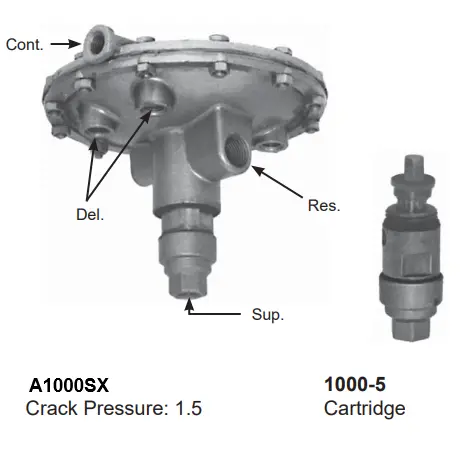 Relay Emergency Air Valve | A1000sx Bepco 1