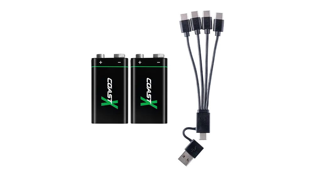Zithion-X 9V Rechargeable Batteries 1