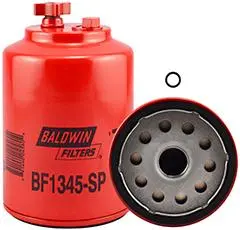 Fuel/Water Separator Spin-On With Drain And Sensor Port | Bf1345sp Baldwin 1