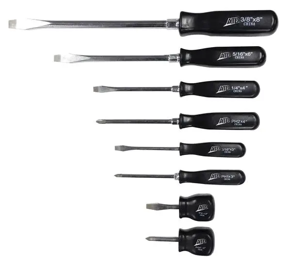 8 Pc. Screwdriver Set | 6265 Atd Tools 1