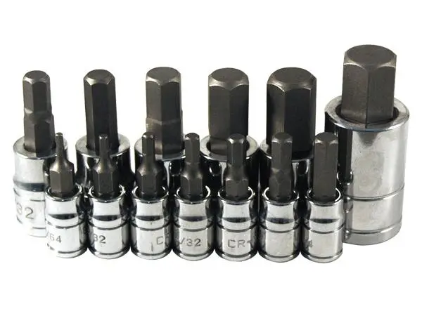 13 Pc. Sae Hex Bit Socket Set | 13784 Atd Tools 1