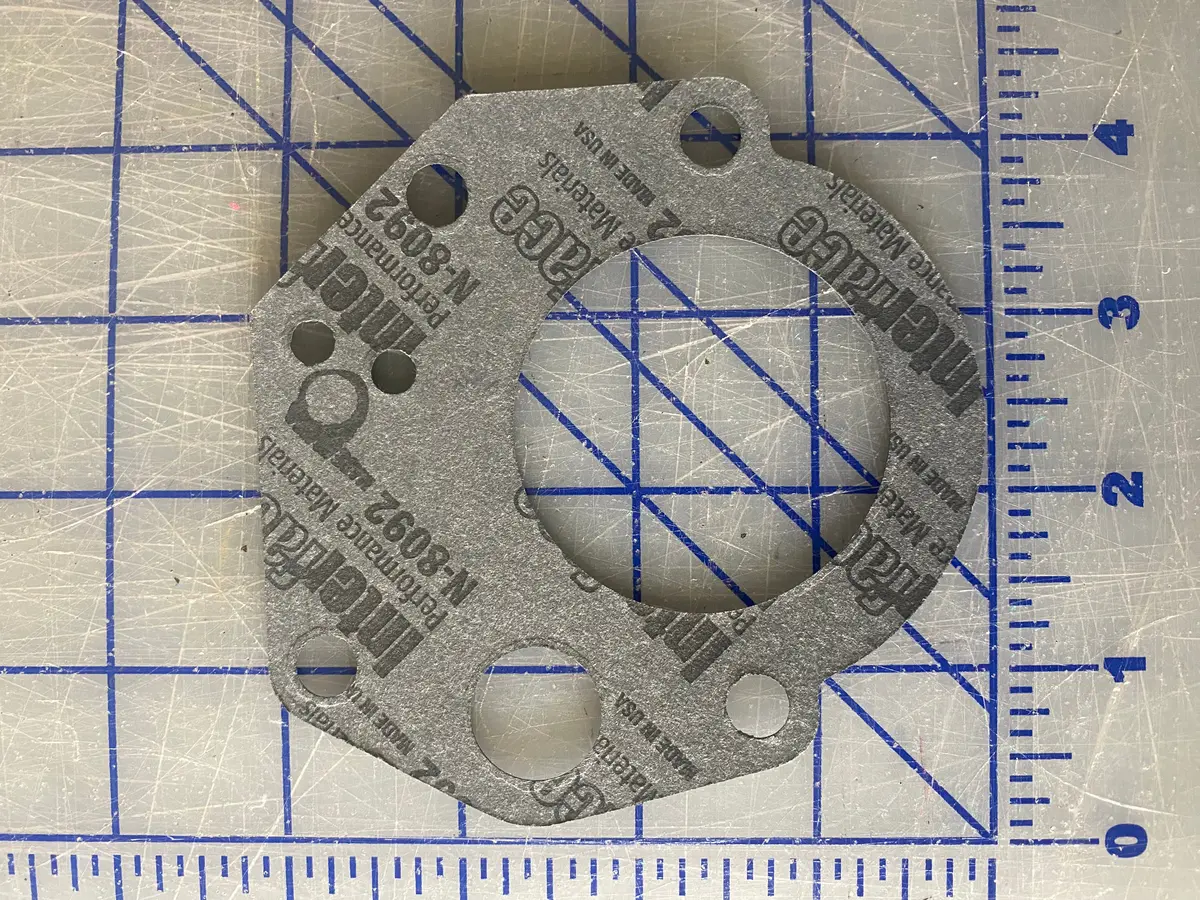 40-2090607 Thermostat Gasket For G1600 Hercules Industrial Engine. 1