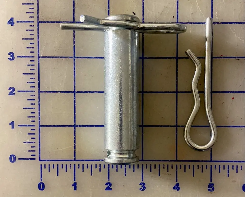 10364/3893 Front And Rear Hydraulic Cylinder Mounting Pin, Used On The Wm-2000, Rd-40 And The Rd-90 Screens. 1