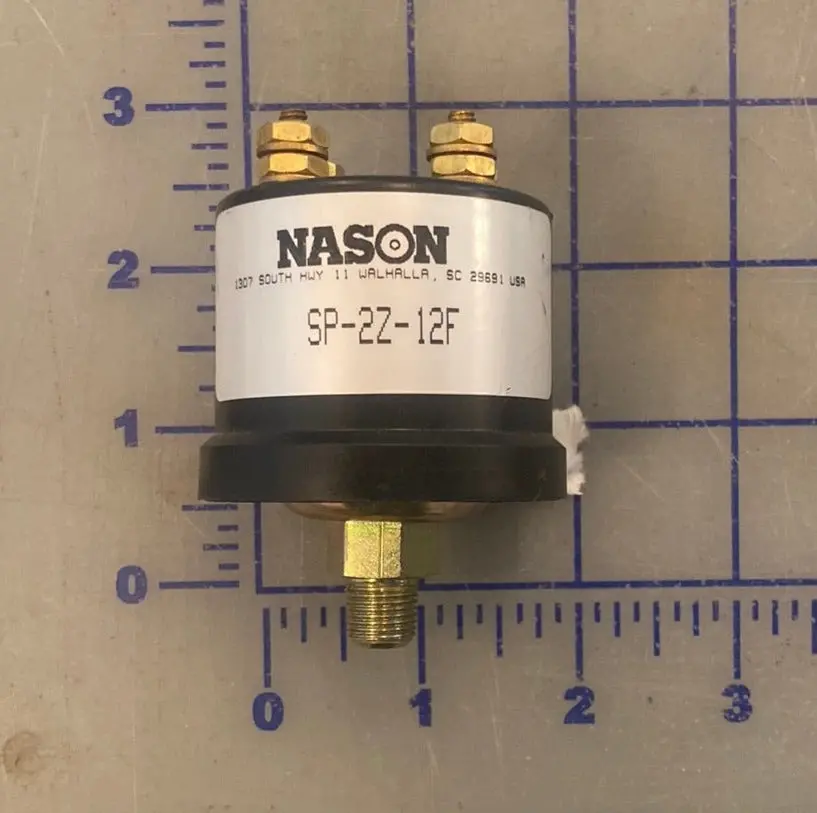 Sp-2Z-12F Nason Low Oil Pressure Switch, Commonly Used On The Dmt Generators 1