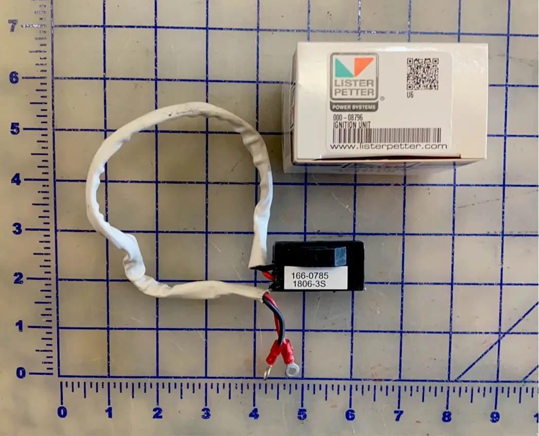 000-08796 Ignition Unit/Hall Effect, Used On The Lpwg Gaseous Model Engines. 1