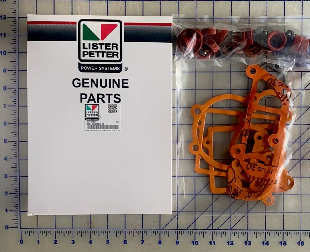 Lister Petter 657-34251, Lpw/S3 Decarbon Gasket / Joint Set 1