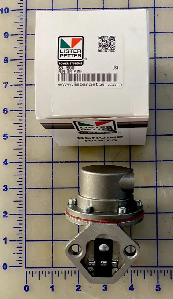 624-50000 Fuel Lift Pump, Lister Petter Used In The Lister Petter Delta Series Engines. 1