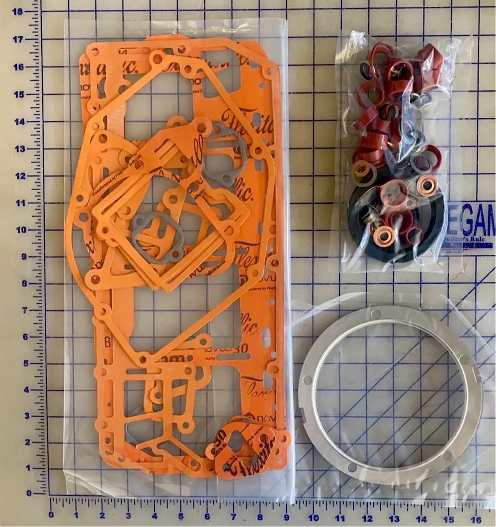 Lister Petter 657-34281, Lpw/S4 Overhaul Gasket/Joint Set, Complete Overhaul Gasket/Joint Set For The Lpw4 Model Engines. 1