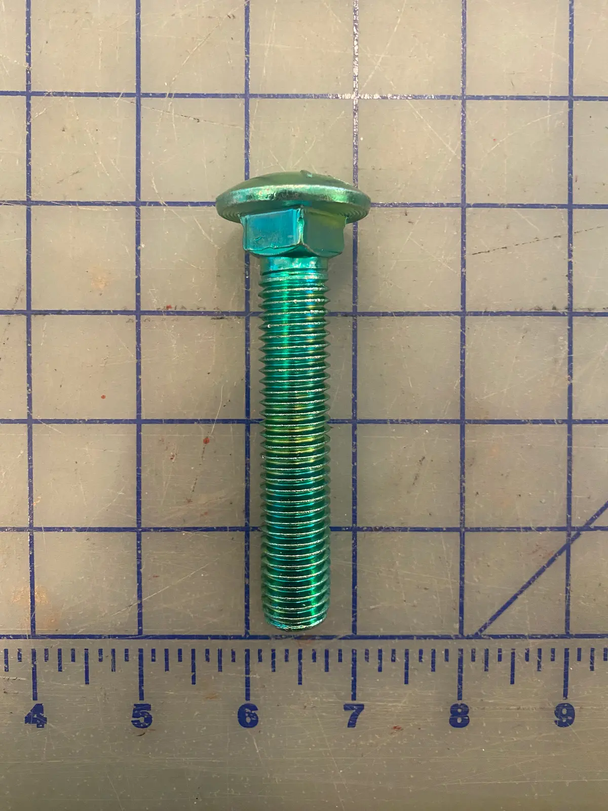 10171 Carriage Bolt, Used On The Outside Bottom Side Clamps 3 Per.  Read Screen All Model Rd-40 And Rd-90 Screens. 1