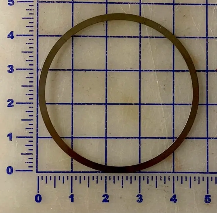 201-43640 Cylinder Head Shim, Used On The Model Tx Lister Petter Engine, 0.07 Thickness. 1
