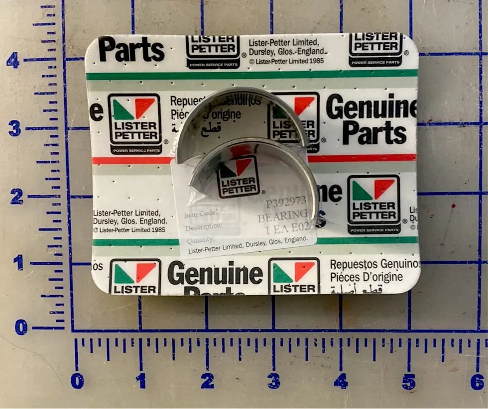 392973 Big End Bearing (Con Rod), For Lister Petter Ac1 And The Ad1 Engines. 1