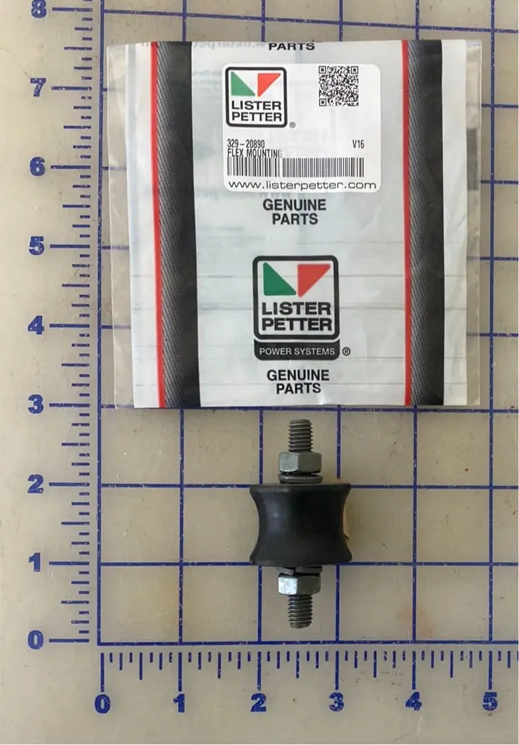 329-20890 Flex Mounting, Used On All Lpw Series Engine To Hold The Radiator. 1