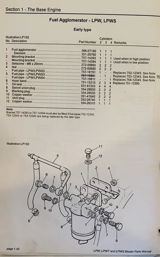 751-13390 Hose Clips Used On The Lpw/S/T Model Lister Petter Engines. 2