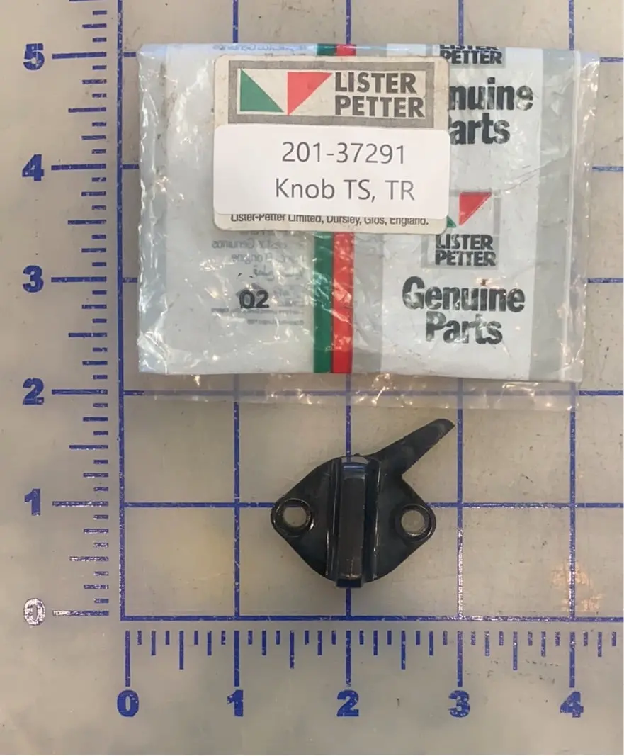 Lister Petter Control Knob 201-37291, Fits Model Ts And Tr Engines. 1