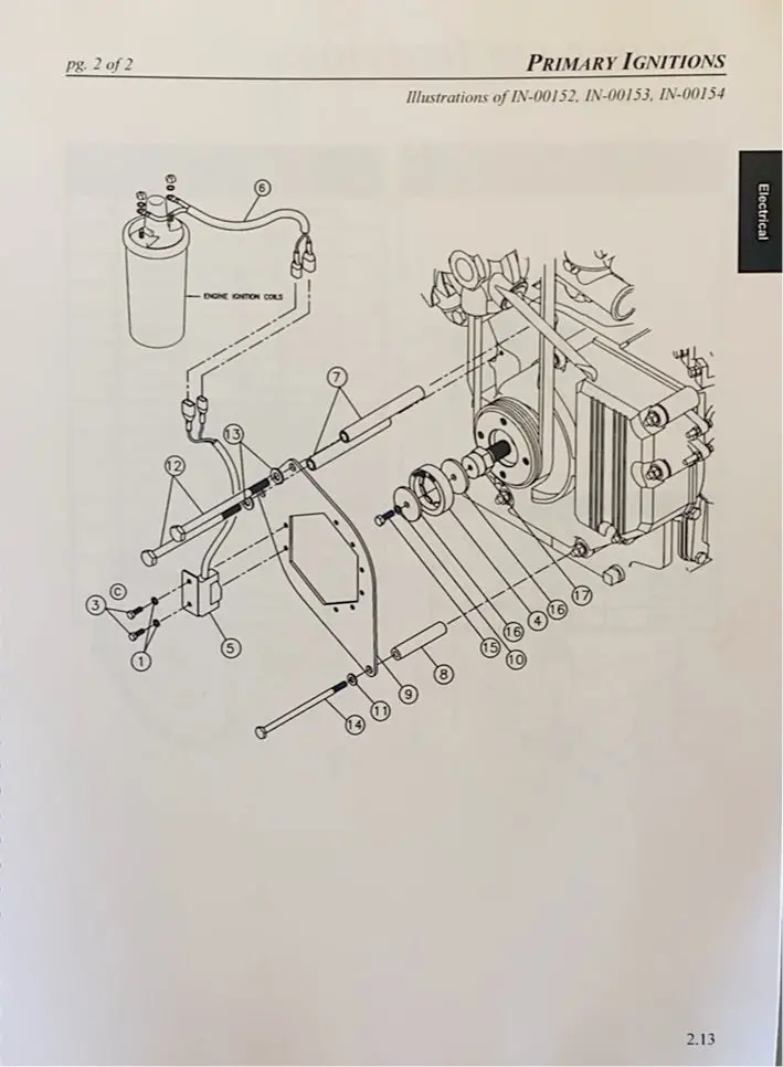 000-08796 Ignition Unit/Hall Effect, Used On The Lpwg Gaseous Model Engines. 2