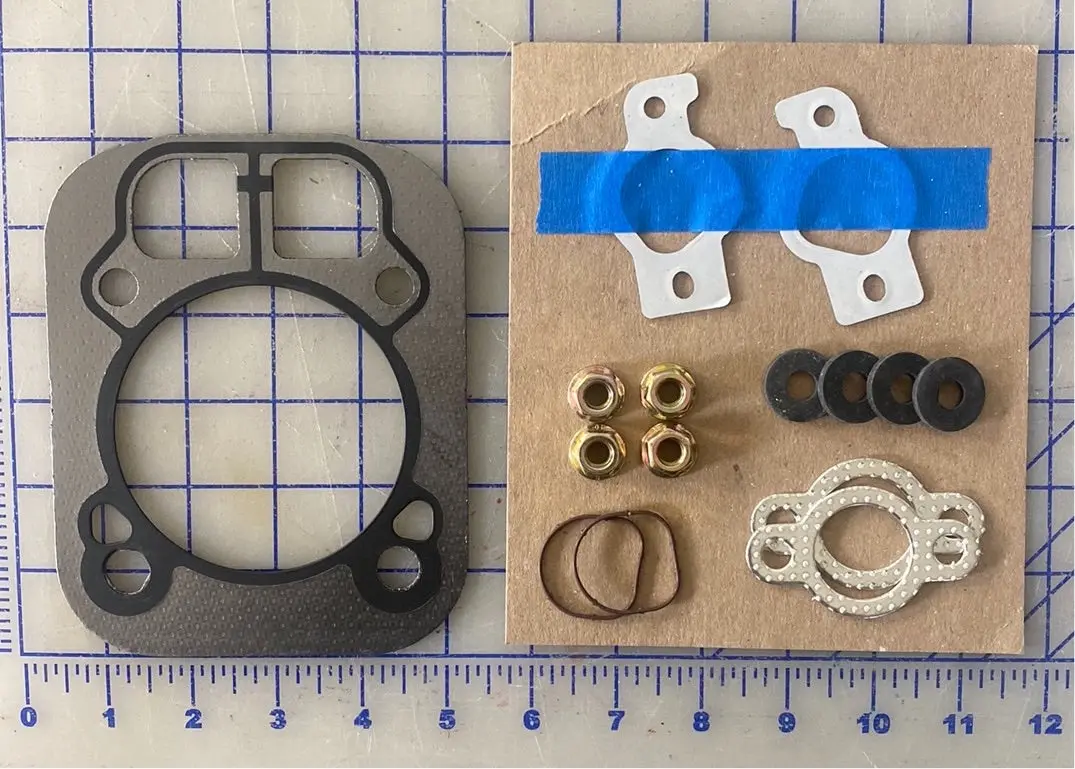 Ek-Hg12 Elliott Mpsg-12 Head Gasket Kit, Includes 2 Complete Head Gasket Kits And All Shop Bulletins. 1