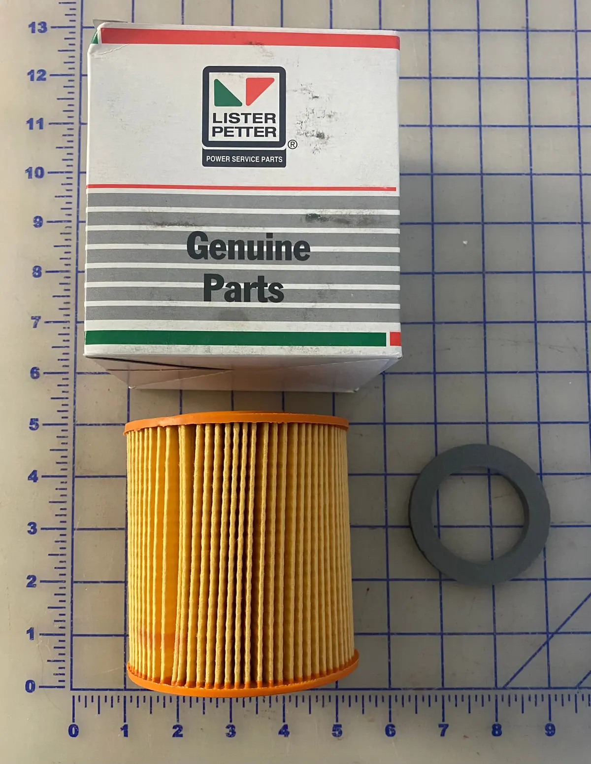 363722 Air Filter Cartridge, For Lister Petter Ac1 Series 2 And The Ad1 Engines. 1