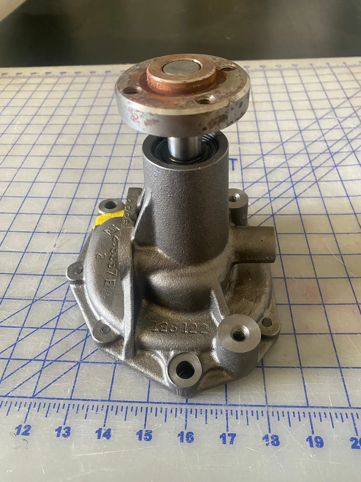 287374 Pump Assembly, Water Used On The 2300 Series And D198 Hercules Gas And Diesel Engines. ($1000.00 Refundable Core Charge Included In The Cost) 1