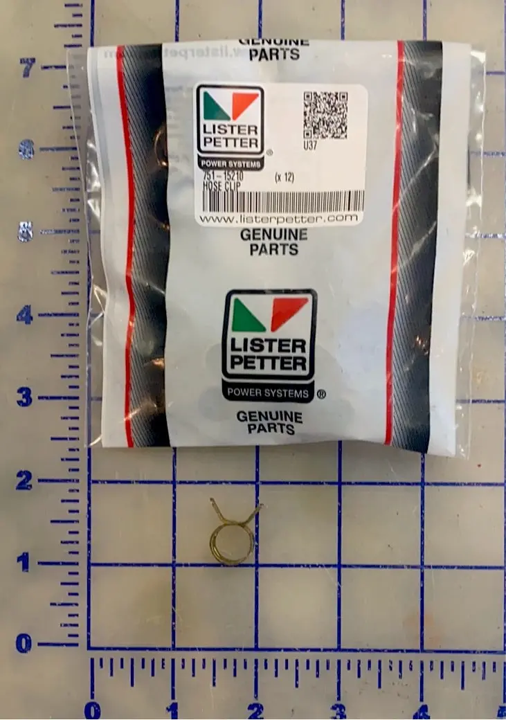 751-13390 Hose Clips Used On The Lpw/S/T Model Lister Petter Engines. 1