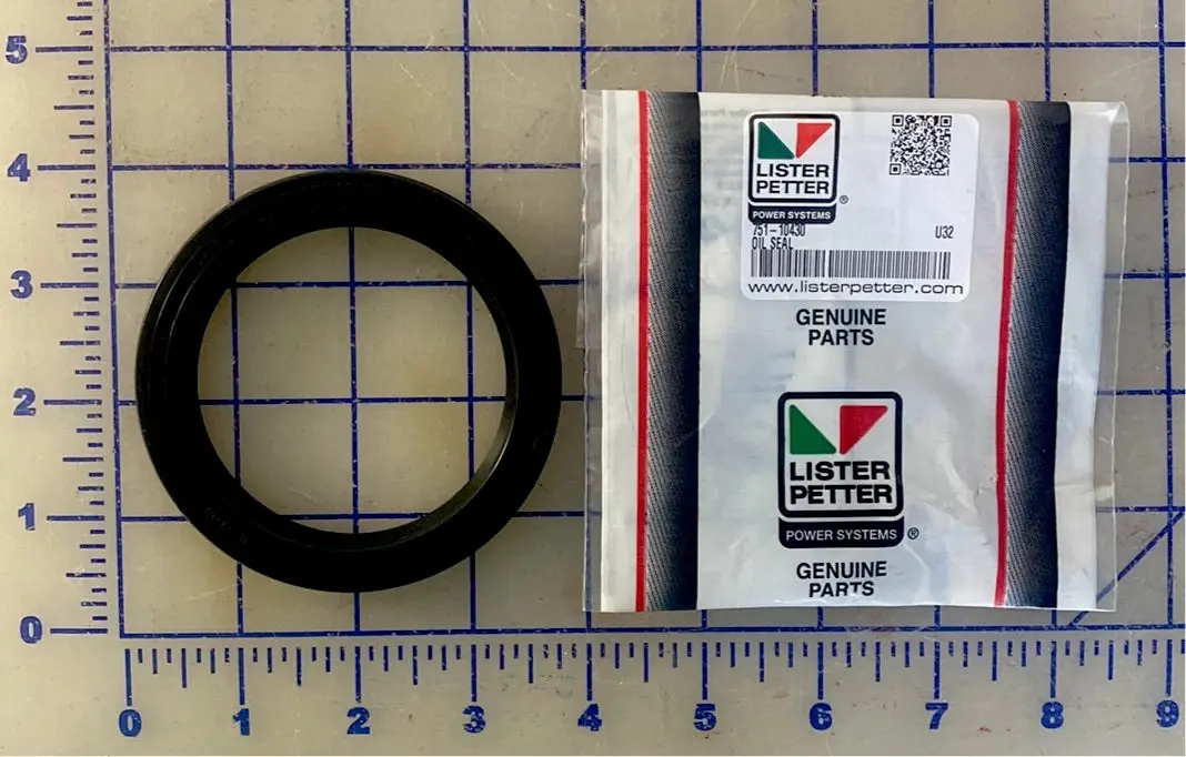 751-10432 Lister Petter Crankshaft Main Seal, Former Part Number 751-10430, Used In The Lpa And Lpw2/3/4 Model Engines. 1