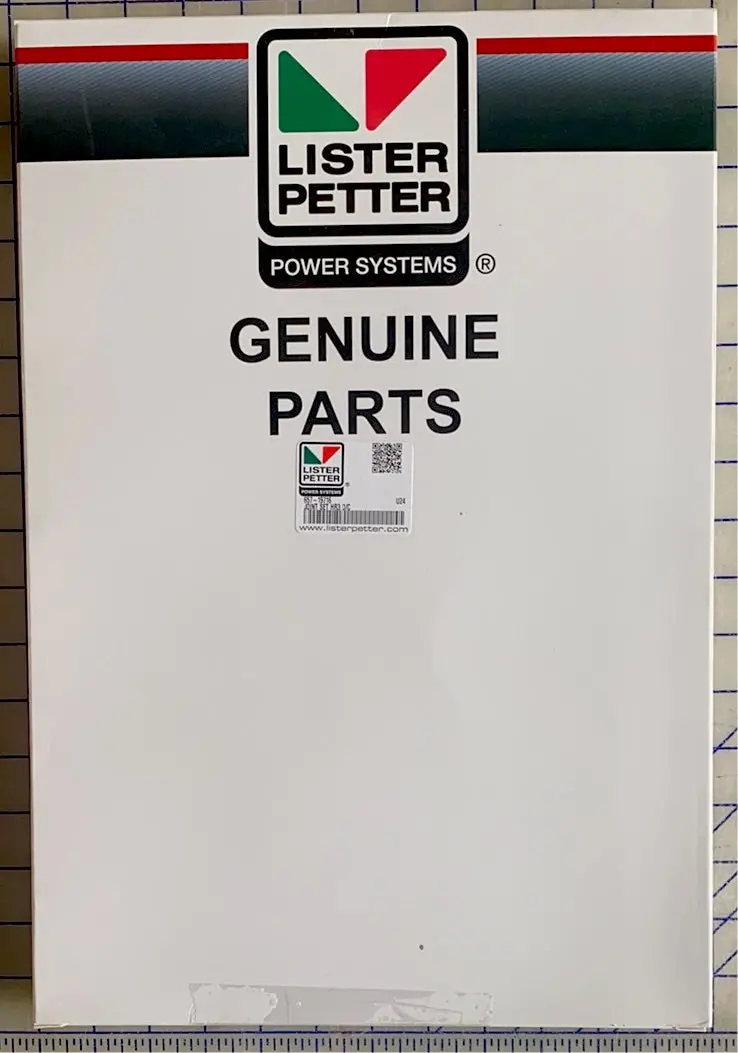 Lister Petter Hr3 Decarbon Gasket / Joint Set 657-19716 2