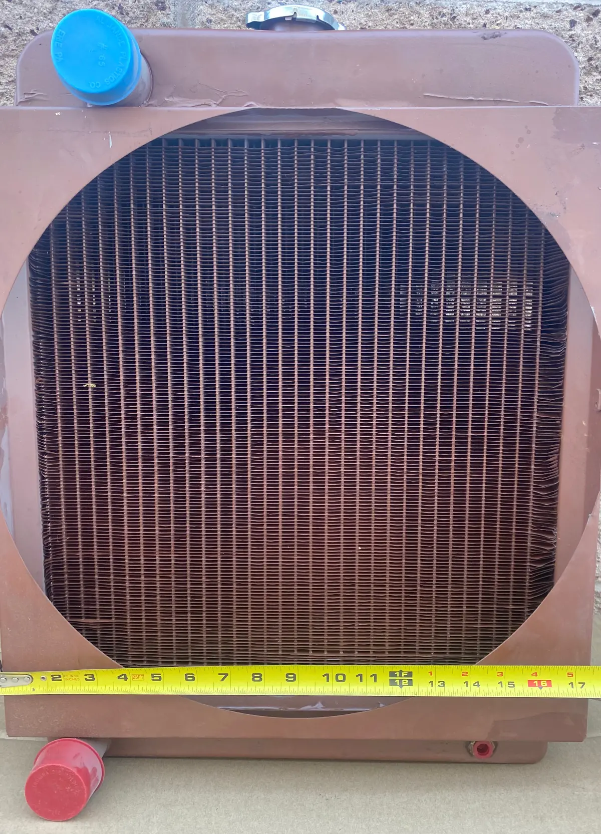1382-A6 Mccord Radiator, Used On Libby Military Generators 1
