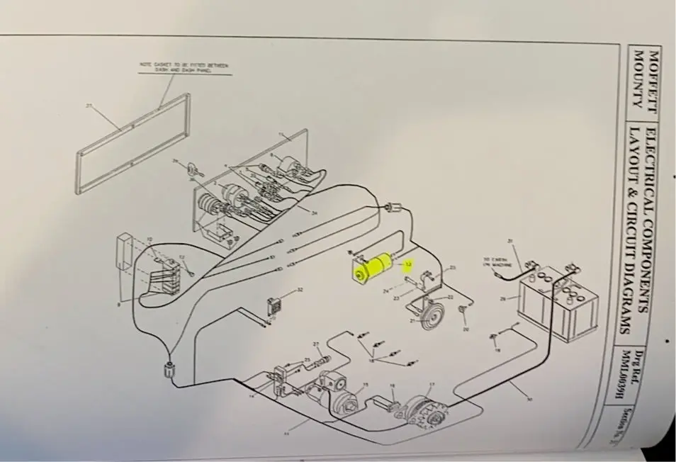 757-15420 Oil Pressure Switch, Commonly Used On The Moffett M5000 Forklift And Lister Petter Engines As Applicable. 2