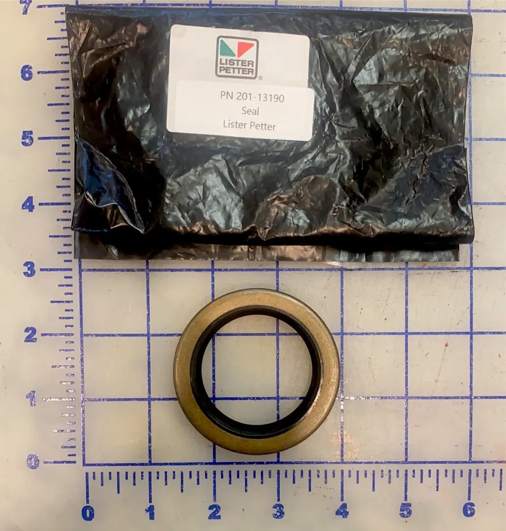 201-13190 Seal, Gear Cover Seal For Lister Petter  Model Sr/St Engines. 1
