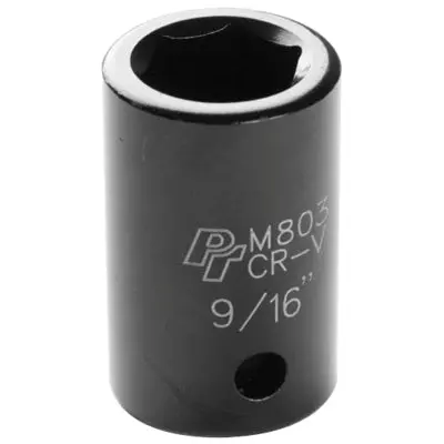 1/2" Drive 9/16" 6 Point Impact Socket | M803 Performance Tool 1