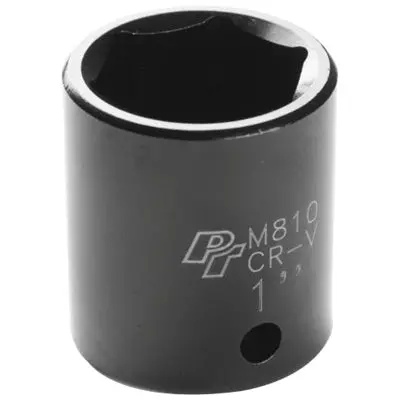 1/2" Drive 1" 6 Point Impact Socket | M810 Performance Tool 1