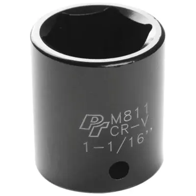 1/2" Drive 1-1/16" 6 Point Impact Socket | M811 Performance Tool 1