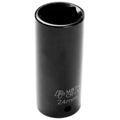 1/2" Drive 24Mm 6 Point Deep Impact Socket | M874 Performance Tool 1