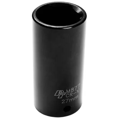 1/2" Drive 27Mm 6 Point Deep Impact Socket | M877 Performance Tool 1