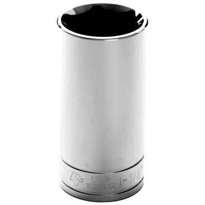 1/2 In. Drive 6 Point Deep Socket 1-1/8 In. | W32336 Performance Tool 1