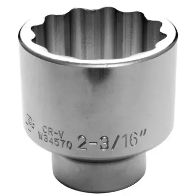 3/4" Drive 12 Point Standard Socket 2-3/16 In. | W34570 Performance Tool 1