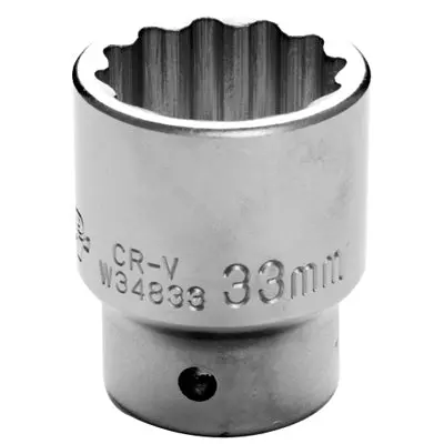 3/4" Drive 33Mm 12 Point Standard Socket | W34833 Performance Tool 1
