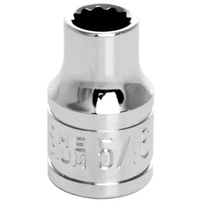 3/8" Drive 5/16" 12 Point Standard Socket | W38510 Performance Tool 1