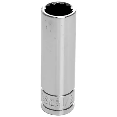 3/8" Drive 1/2" 12 Point Deep Socket | W38616 Performance Tool 1