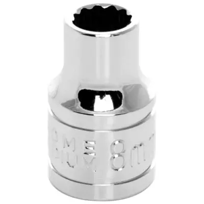3/8" Drive 8Mm 12 Point Standard Socket | W38808 Performance Tool 1