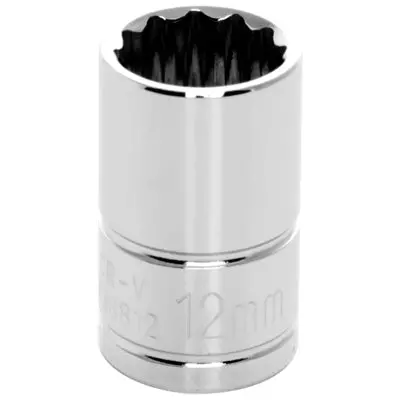 3/8" Drive 12Mm 12 Point Standard Socket | W38812 Performance Tool 1