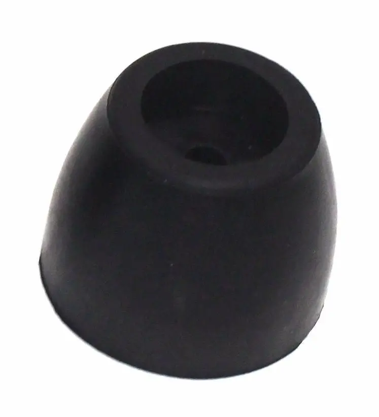 Cargo Trailer Truck Replacement Ramp Door Rubber Bumper Stop Cone 2" Tall 1