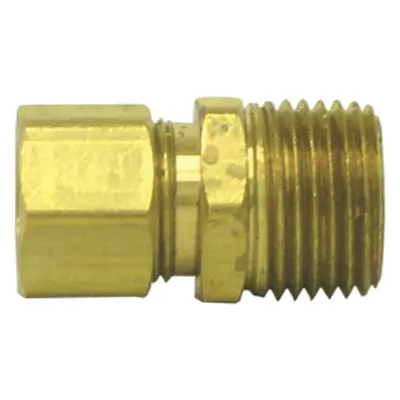 1/8" Tube To 1/16" Pipe Male Connector Compression Fitting (Pack Of 10) | 68-2X1 Tectran 1