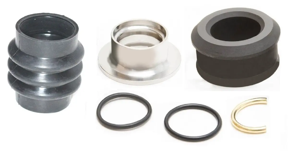 Sea Doo Driveshaft Carbon Seal Rebuild Kit With Boot 272000177, 272000176, 272000175 Gti Gtx Wake 1