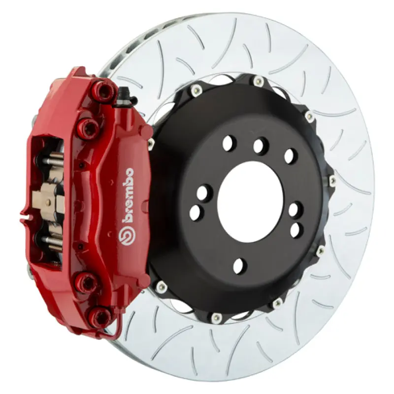 Brembo Gt Big Brake Kit – Rear 4-Piston Calipers With 345X28Mm Two-Piece Slotted Rotors For 2005–2011 Mercedes-Benz G55 Amg 1