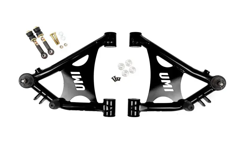 Umi Performance Front Lower A-Arms For 1982–1992 Gm F-Body – Polyurethane Bushings, Coilover-Ready 1