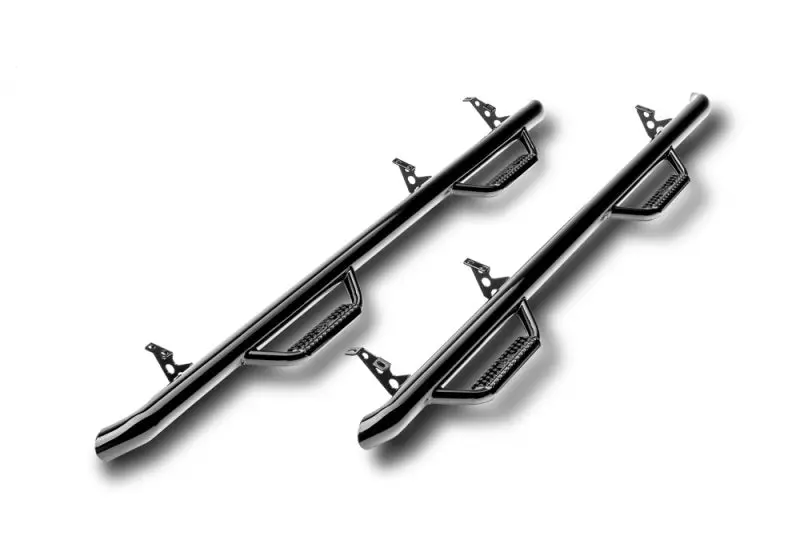 N-Fab Gloss Black Nerf Step For 2018+ Jeep Wrangler Jl 4-Door Suv – 3-Inch Width, Wheel-To-Wheel 1